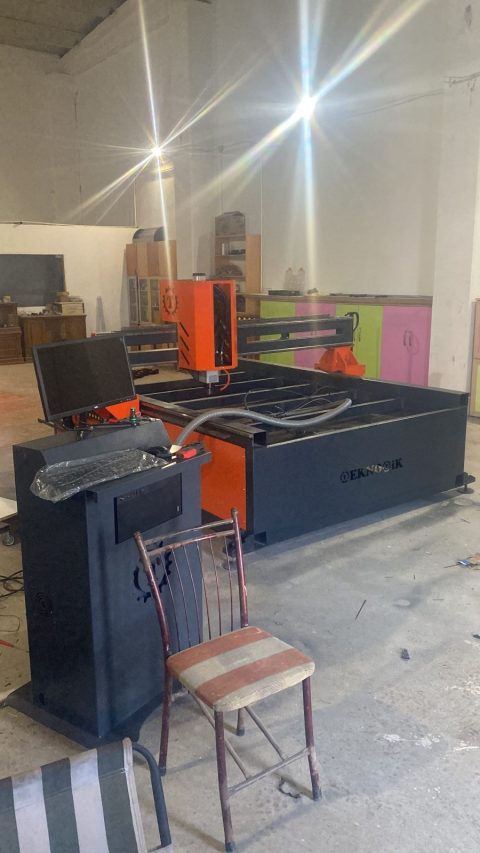 Teknotik Makine atölye çalışması — CNC üretim ve servis