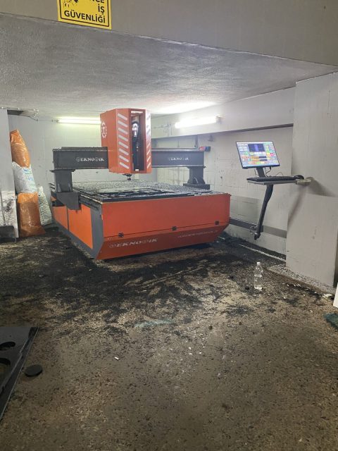Teknotik Makine atölye çalışması — CNC üretim ve servis