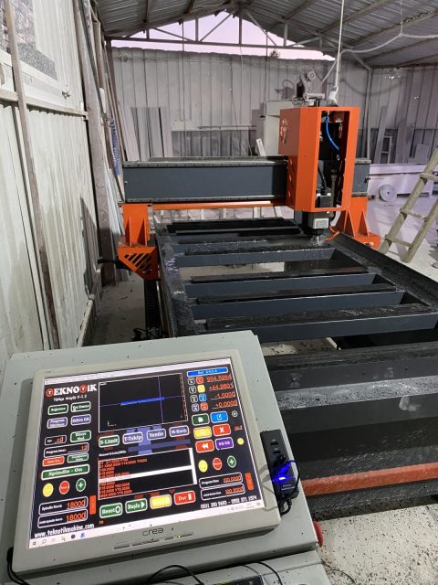 Teknotik Makine atölye çalışması — CNC üretim ve servis